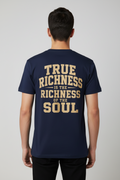True Richness Is the Richness of the Soul – Islamic Hadith T-Shirt